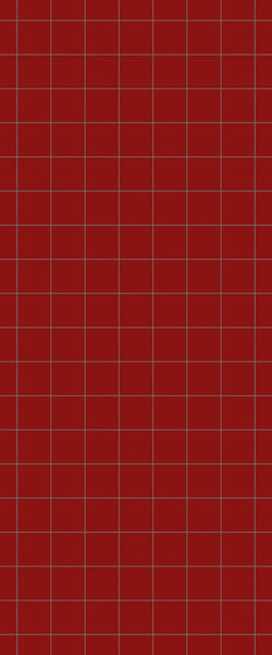 Red Checkerboard Tile Acrylic Shower Wall Panel 2440mm x 1220mm ( 3mm Thick) - CladdTech