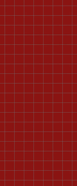 Red Checkerboard Tile Acrylic Shower Wall Panel 2440mm x 1220mm ( 3mm Thick) - CladdTech