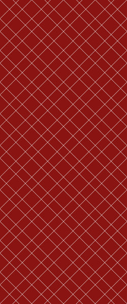 Red Basket Weave Tile Acrylic Shower Panel 2440mm x 1220mm ( 3mm Thick) - CladdTech