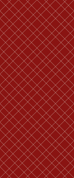 Red Basket Weave Tile Acrylic Shower Panel 2440mm x 1220mm ( 3mm Thick) - CladdTech