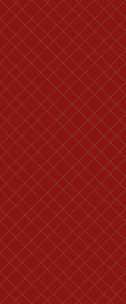 Red Basket Weave Tile Acrylic Shower Panel 2440mm x 1220mm ( 3mm Thick) - CladdTech
