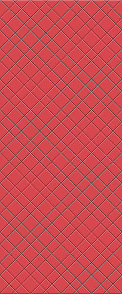 Red Basket Weave Tile Acrylic Shower Panel 2440mm x 1220mm ( 3mm Thick) - CladdTech