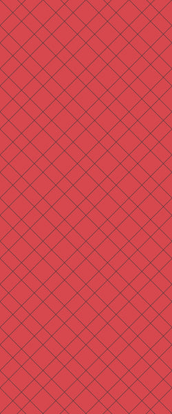 Red Basket Weave Tile Acrylic Shower Panel 2440mm x 1220mm ( 3mm Thick) - CladdTech