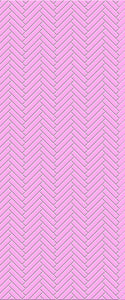 Pink Single Herringbone Tile Acrylic Shower Panel 2440mm x 1220mm ( 3mm Thick) - CladdTech