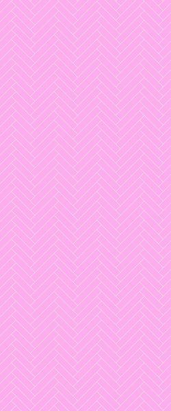 Pink Single Herringbone Tile Acrylic Shower Panel 2440mm x 1220mm ( 3mm Thick) - CladdTech