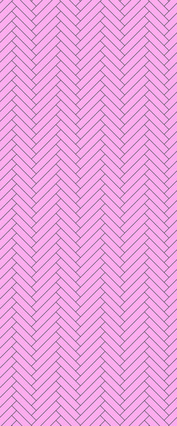 Pink Single Herringbone Tile Acrylic Shower Panel 2440mm x 1220mm ( 3mm Thick) - CladdTech