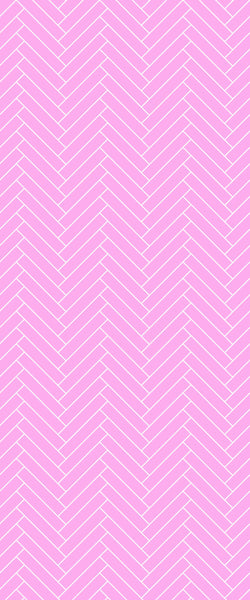 Pink Double Herringbone Tile Acrylic Shower Panel 2440mm x 1220mm ( 3mm Thick) - CladdTech