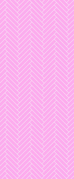 Pink Double Herringbone Tile Acrylic Shower Panel 2440mm x 1220mm ( 3mm Thick) - CladdTech