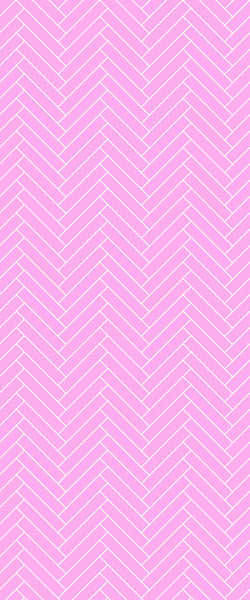 Pink Double Herringbone Tile Acrylic Shower Panel 2440mm x 1220mm ( 3mm Thick) - CladdTech