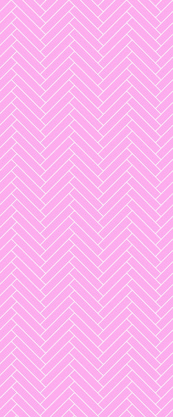 Pink Double Herringbone Tile Acrylic Shower Panel 2440mm x 1220mm ( 3mm Thick) - CladdTech