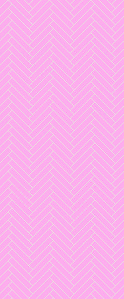 Pink Double Herringbone Tile Acrylic Shower Panel 2440mm x 1220mm ( 3mm Thick) - CladdTech