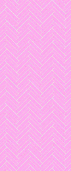 Pink Double Herringbone Tile Acrylic Shower Panel 2440mm x 1220mm ( 3mm Thick) - CladdTech