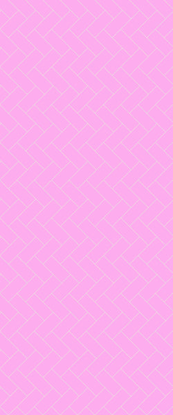 Pink Diagonal Herringbone Tile Acrylic Shower Panel 2440mm x 1220mm ( 3mm Thick) - CladdTech