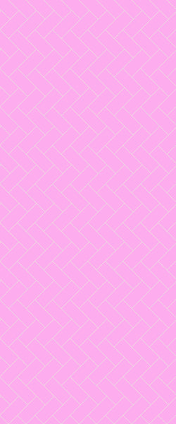 Pink Diagonal Herringbone Tile Acrylic Shower Panel 2440mm x 1220mm ( 3mm Thick) - CladdTech