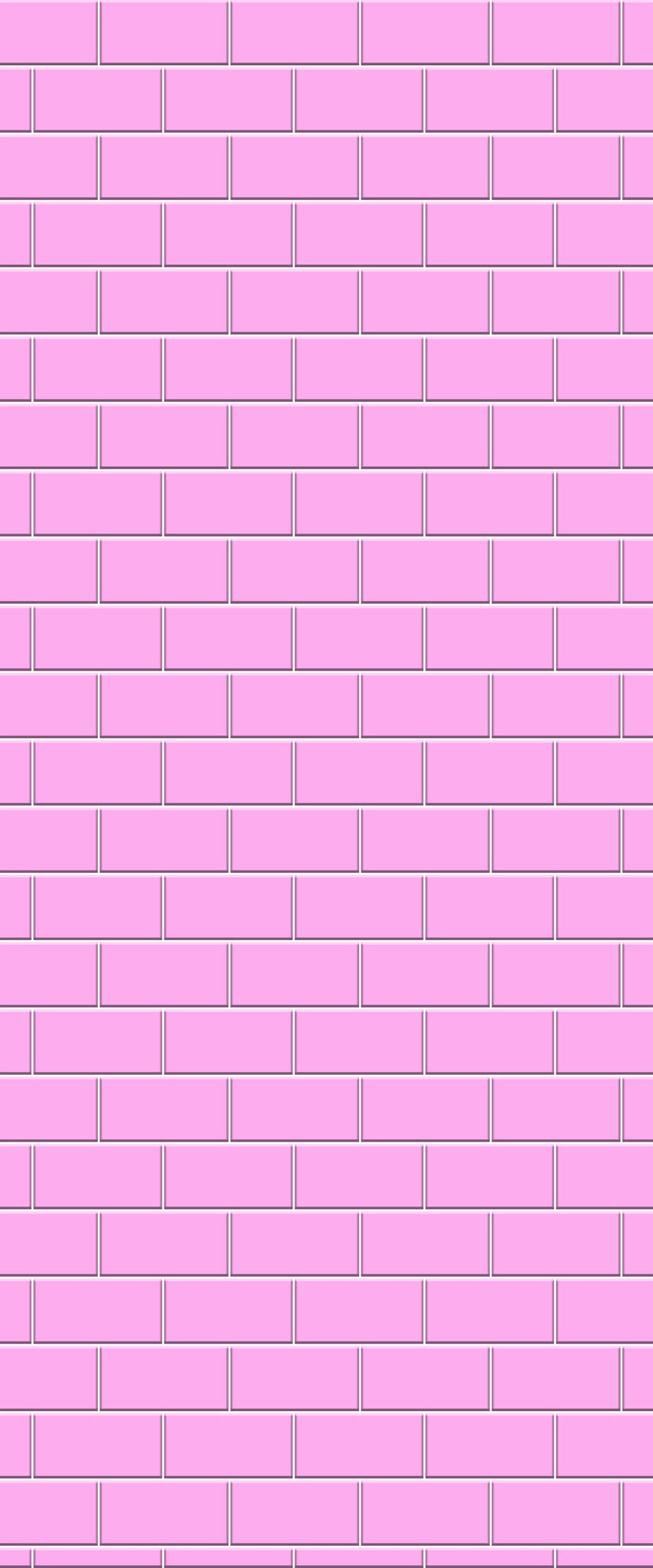 Pink Subway Tile Acrylic Shower Panel 2440mm x 1220mm ( 3mm Thick) - CladdTech