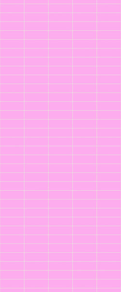 Pink Horizontal Block Tile Acrylic Shower Panel 2440mm x 1220mm ( 3mm Thick) - CladdTech