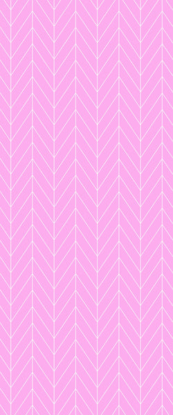 Pink Chevron Tile Acrylic Shower Wall Panel 2440mm x 1220mm ( 3mm Thick) - CladdTech