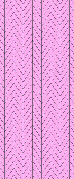Pink Chevron Tile Acrylic Shower Wall Panel 2440mm x 1220mm ( 3mm Thick) - CladdTech