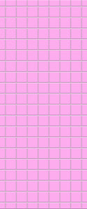 Pink Checkerboard Tile Acrylic Shower Wall Panel 2440mm x 1220mm ( 3mm Thick) - CladdTech