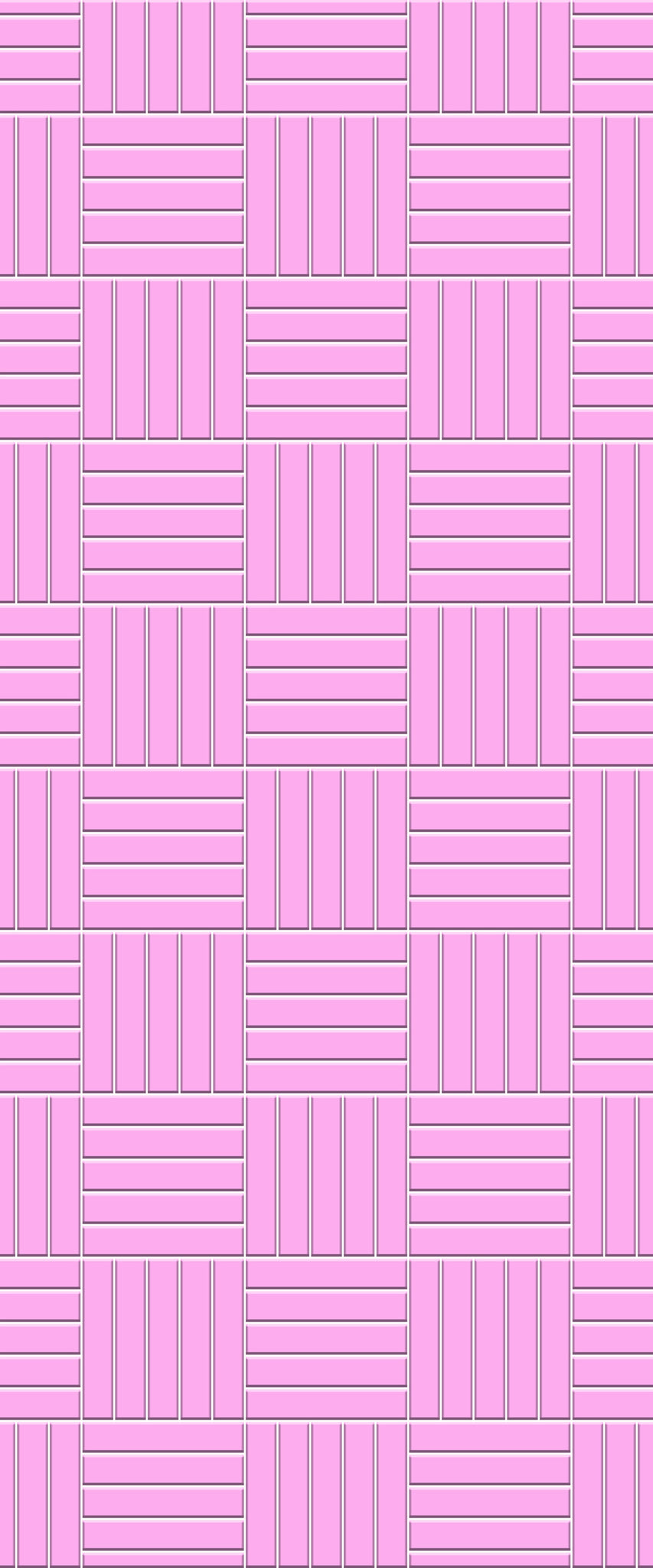 Pink Mosaic Tile Acrylic Shower Wall Panel 2440mm x 1220mm ( 3mm Thick) - CladdTech