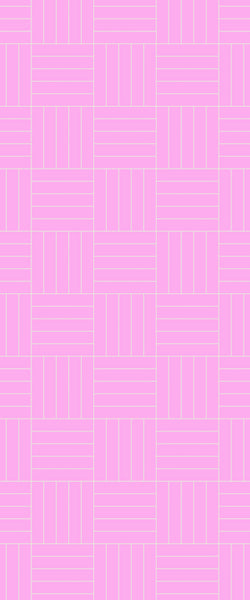 Pink Mosaic Tile Acrylic Shower Wall Panel 2440mm x 1220mm ( 3mm Thick) - CladdTech
