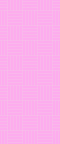 Pink Mosaic Tile Acrylic Shower Wall Panel 2440mm x 1220mm ( 3mm Thick) - CladdTech