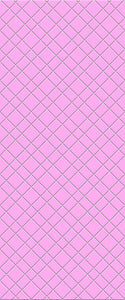 Pink Basket Weave Tile Acrylic Shower Panel 2440mm x 1220mm ( 3mm Thick) - CladdTech