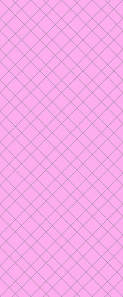 Pink Basket Weave Tile Acrylic Shower Panel 2440mm x 1220mm ( 3mm Thick) - CladdTech