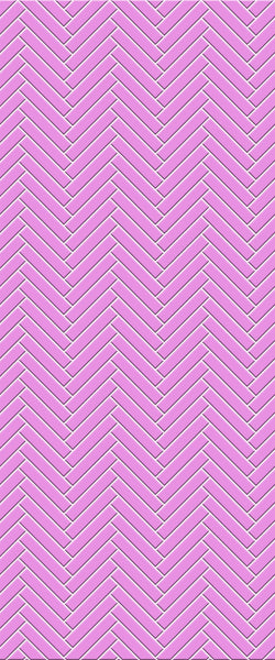 Pink Double Herringbone Tile Acrylic Shower Panel 2440mm x 1220mm ( 3mm Thick) - CladdTech
