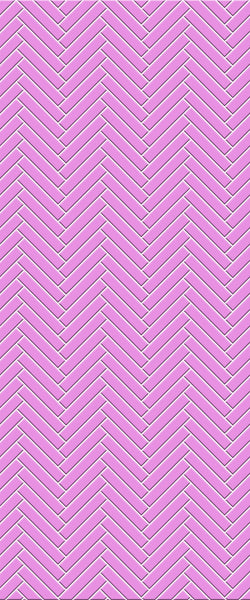Pink Double Herringbone Tile Acrylic Shower Panel 2440mm x 1220mm ( 3mm Thick) - CladdTech