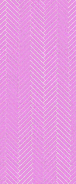 Pink Double Herringbone Tile Acrylic Shower Panel 2440mm x 1220mm ( 3mm Thick) - CladdTech