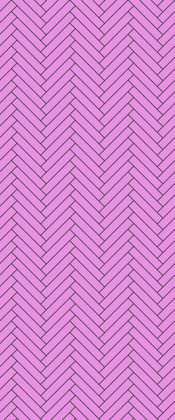 Pink Double Herringbone Tile Acrylic Shower Panel 2440mm x 1220mm ( 3mm Thick) - CladdTech
