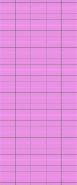 Pink Horizontal Block Tile Acrylic Shower Panel 2440mm x 1220mm ( 3mm Thick) - CladdTech