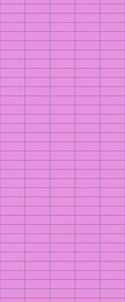 Pink Horizontal Block Tile Acrylic Shower Panel 2440mm x 1220mm ( 3mm Thick) - CladdTech