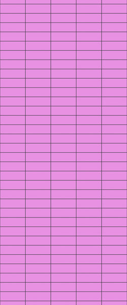 Pink Horizontal Block Tile Acrylic Shower Panel 2440mm x 1220mm ( 3mm Thick) - CladdTech