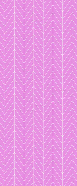 Pink Chevron Tile Acrylic Shower Wall Panel 2440mm x 1220mm ( 3mm Thick) - CladdTech