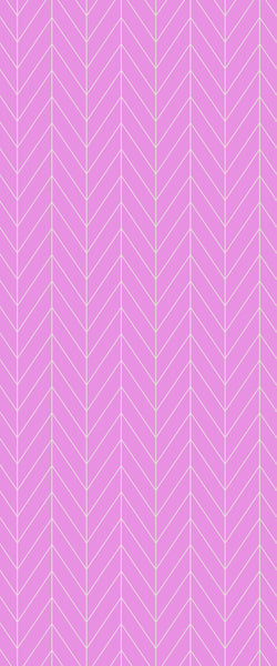 Pink Chevron Tile Acrylic Shower Wall Panel 2440mm x 1220mm ( 3mm Thick) - CladdTech