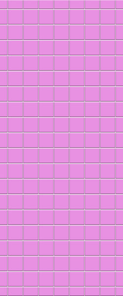 Pink Checkerboard Tile Acrylic Shower Wall Panel 2440mm x 1220mm ( 3mm Thick) - CladdTech