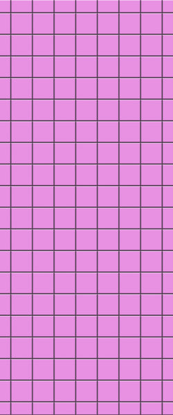 Pink Checkerboard Tile Acrylic Shower Wall Panel 2440mm x 1220mm ( 3mm Thick) - CladdTech