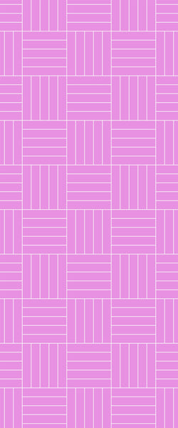 Pink Mosaic Tile Acrylic Shower Wall Panel 2440mm x 1220mm ( 3mm Thick) - CladdTech