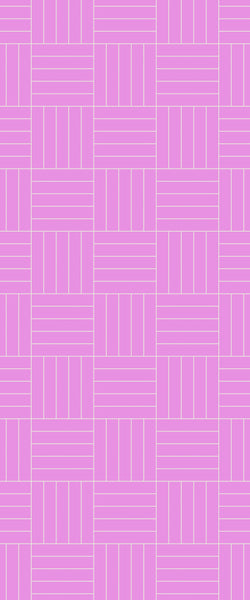 Pink Mosaic Tile Acrylic Shower Wall Panel 2440mm x 1220mm ( 3mm Thick) - CladdTech