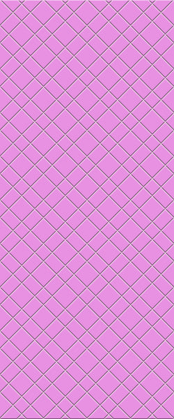 Pink Basket Weave Tile Acrylic Shower Panel 2440mm x 1220mm ( 3mm Thick) - CladdTech