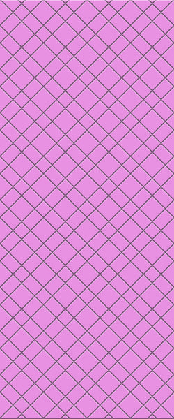 Pink Basket Weave Tile Acrylic Shower Panel 2440mm x 1220mm ( 3mm Thick) - CladdTech