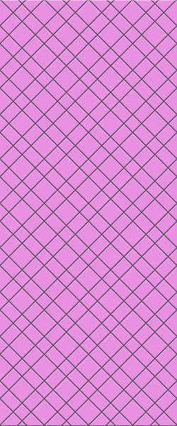 Pink Basket Weave Tile Acrylic Shower Panel 2440mm x 1220mm ( 3mm Thick) - CladdTech