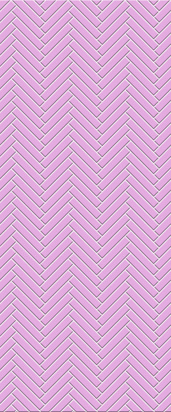 Pink Double Herringbone Tile Acrylic Shower Panel 2440mm x 1220mm ( 3mm Thick) - CladdTech