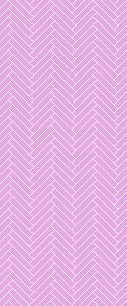 Pink Double Herringbone Tile Acrylic Shower Panel 2440mm x 1220mm ( 3mm Thick) - CladdTech