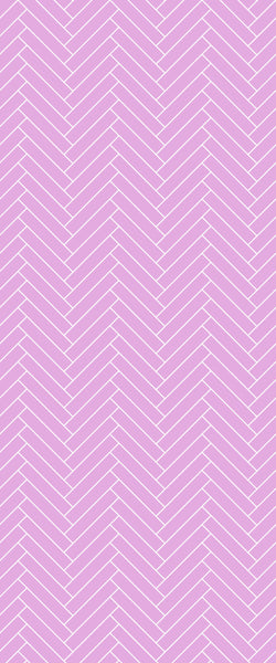 Pink Double Herringbone Tile Acrylic Shower Panel 2440mm x 1220mm ( 3mm Thick) - CladdTech