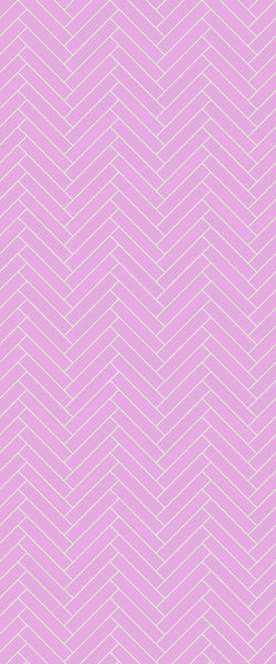 Pink Double Herringbone Tile Acrylic Shower Panel 2440mm x 1220mm ( 3mm Thick) - CladdTech