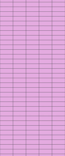 Pink Horizontal Block Tile Acrylic Shower Panel 2440mm x 1220mm ( 3mm Thick) - CladdTech