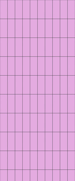 Pink Vertical Block Tile Acrylic Shower Panel 2440mm x 1220mm ( 3mm Thick) - CladdTech